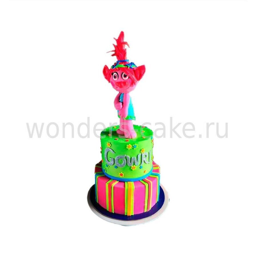Торт Тролли Розочка