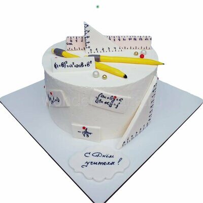 Торт для учителя математики