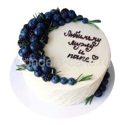 Торт на день рождения мужчине на заказ в Москве