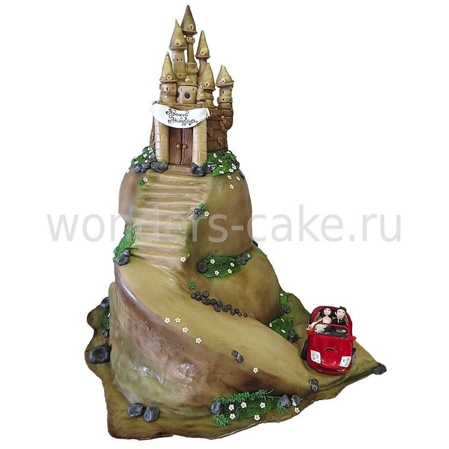 Торт Замок на горе
