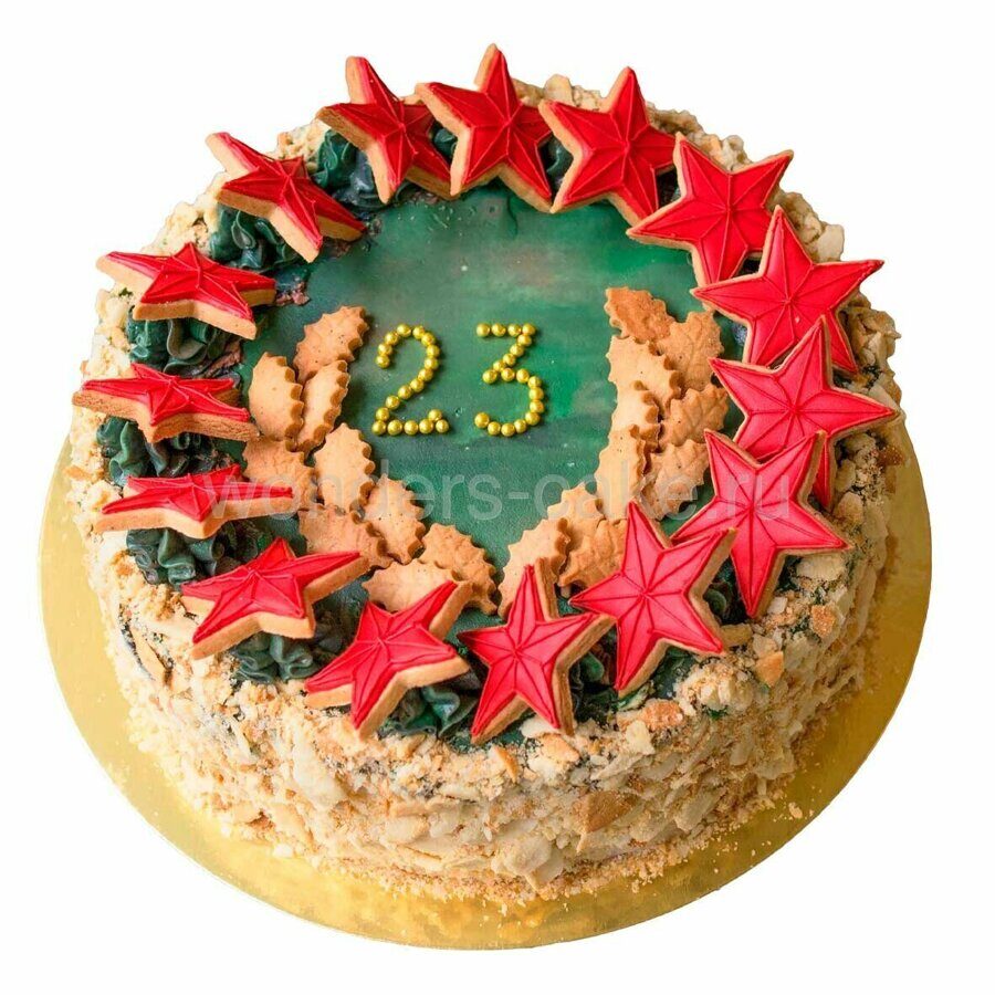 Торт на 23 февраля мужу